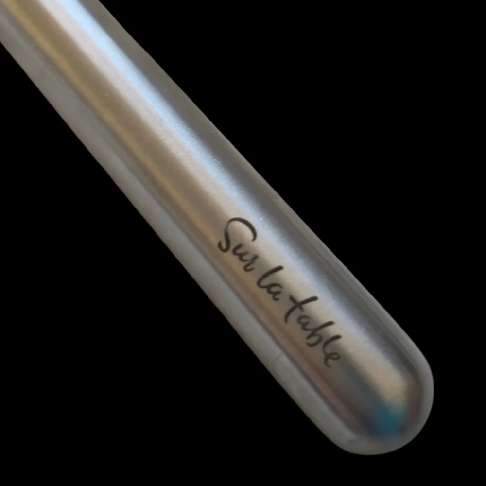 Stainless Steel Spatula with Red Silicone Edge